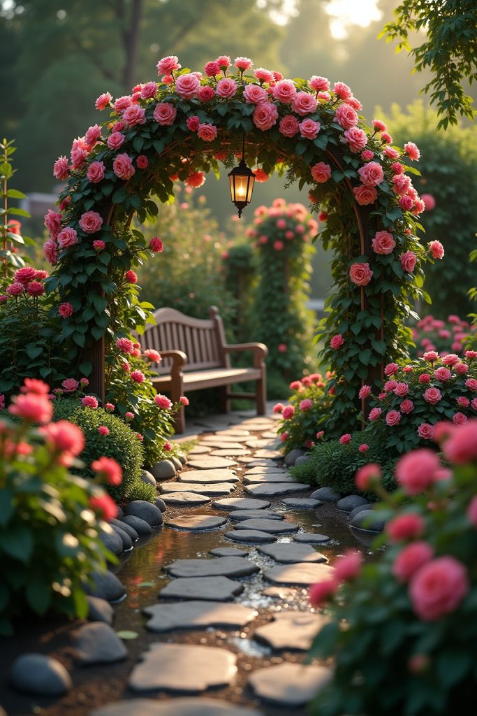 Romantische Gartenideen-Titel