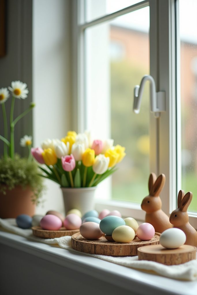 Schöne Osterdeko Ideen für die Fensterbank-Titel