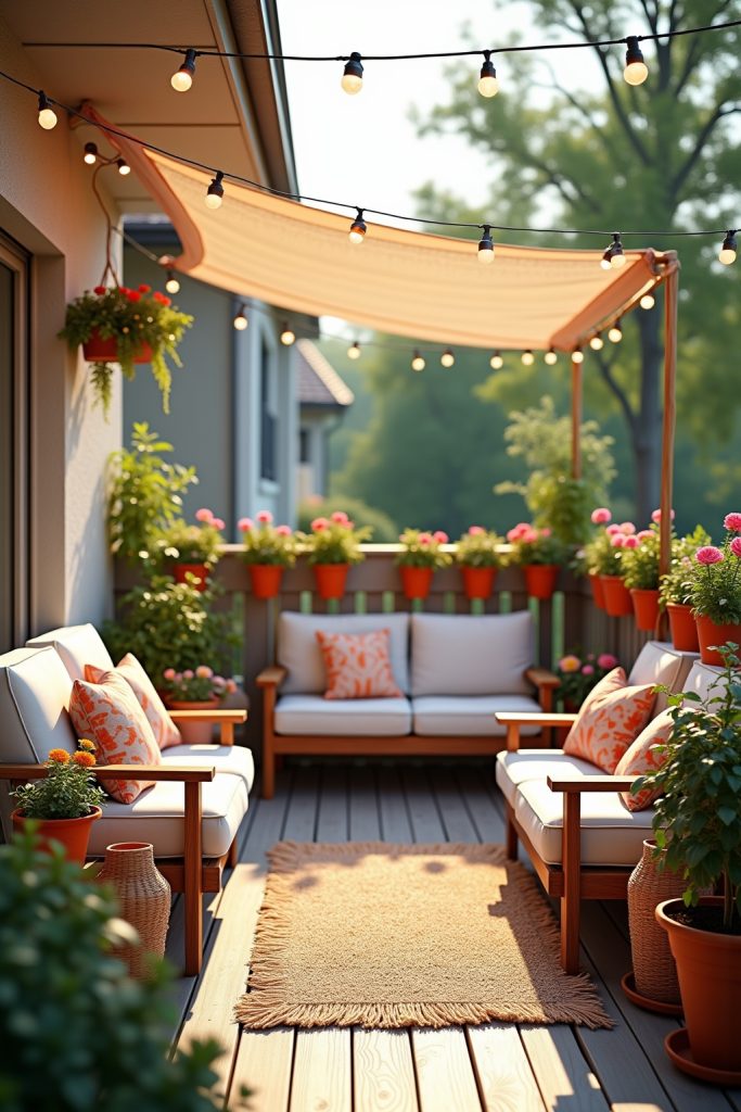 Sommer Balkon Deko Ideen-Titel