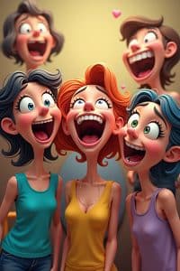 Sprüche zum totlachen-Titel