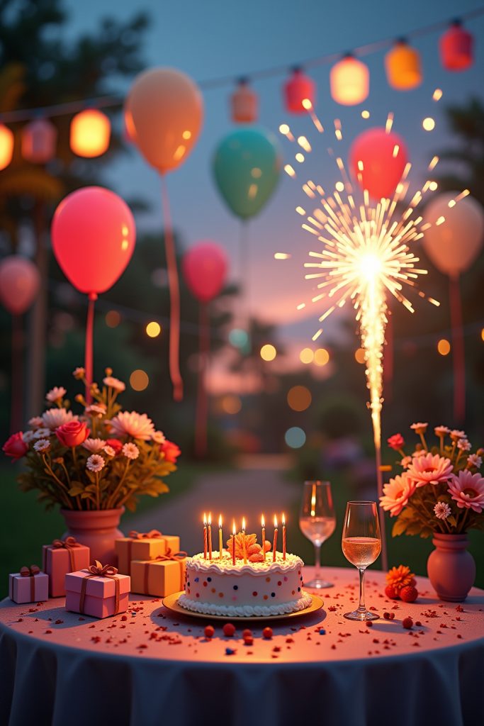 belated Birthday wishes-Titel