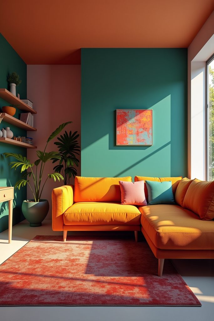 bunte wohnideen für deko-Titel