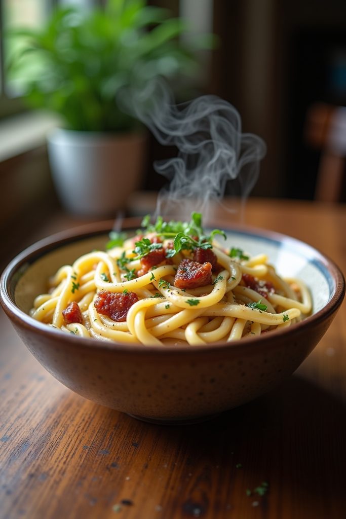 creamy chicken bacon pasta recipes-Titel