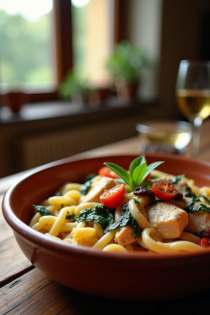 creamy tuscan chicken pasta recipes-Titel