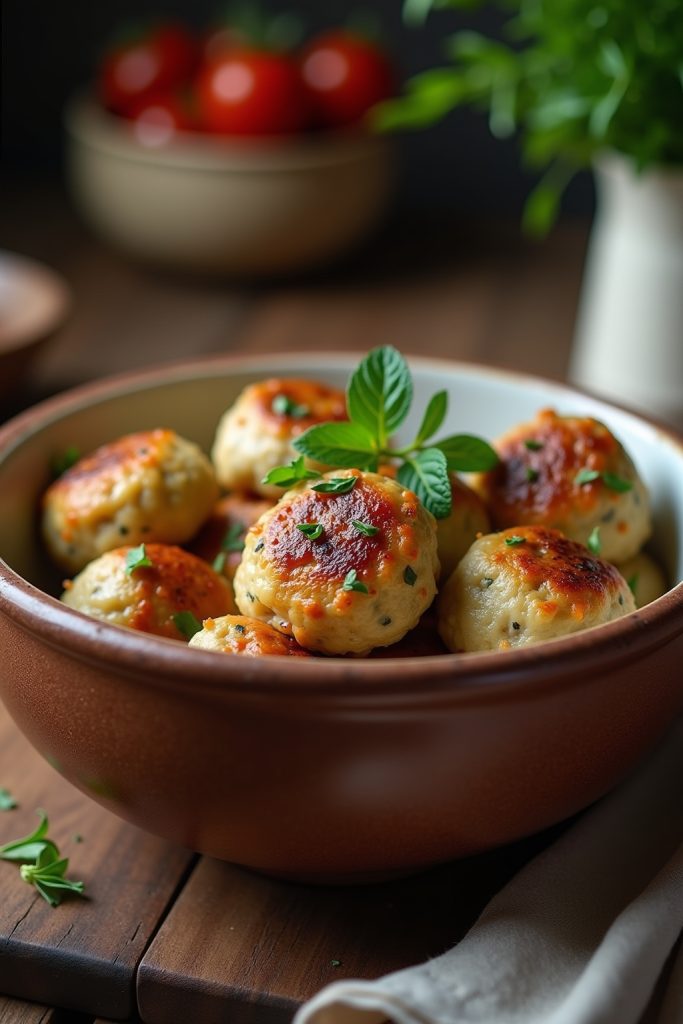 easty turkey feta meatballs recipes-Titel
