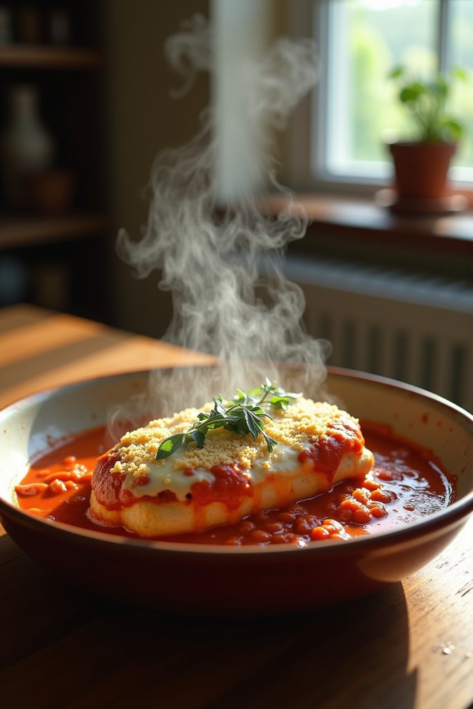 easy dump and bake chicken parmesan casserole recipes-Titel