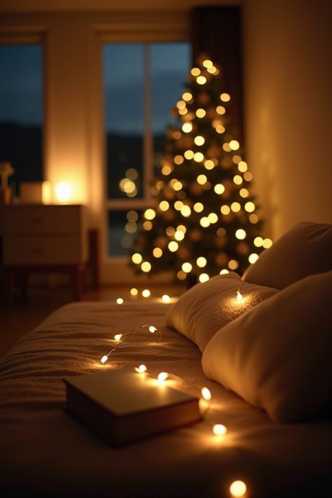 einfache dekoideen mit lichterketten-Titel