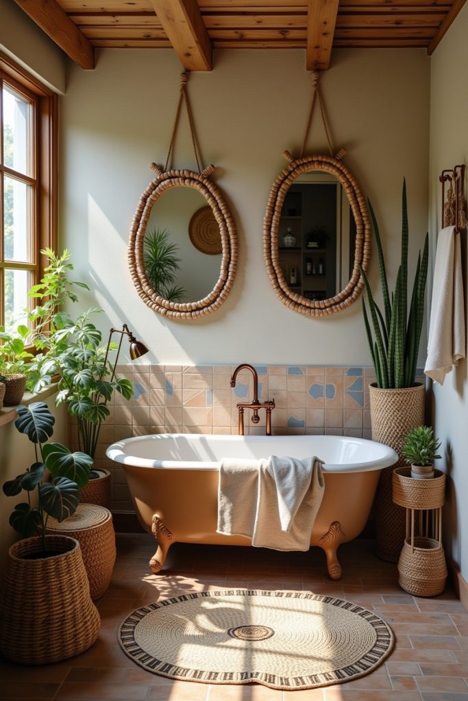 home decor ideas boho bathroom-Titel