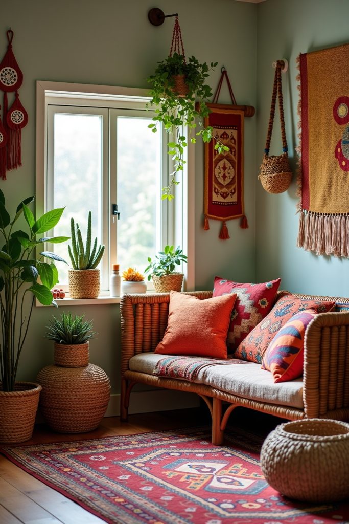 home decor ideas boho colorful-Titel