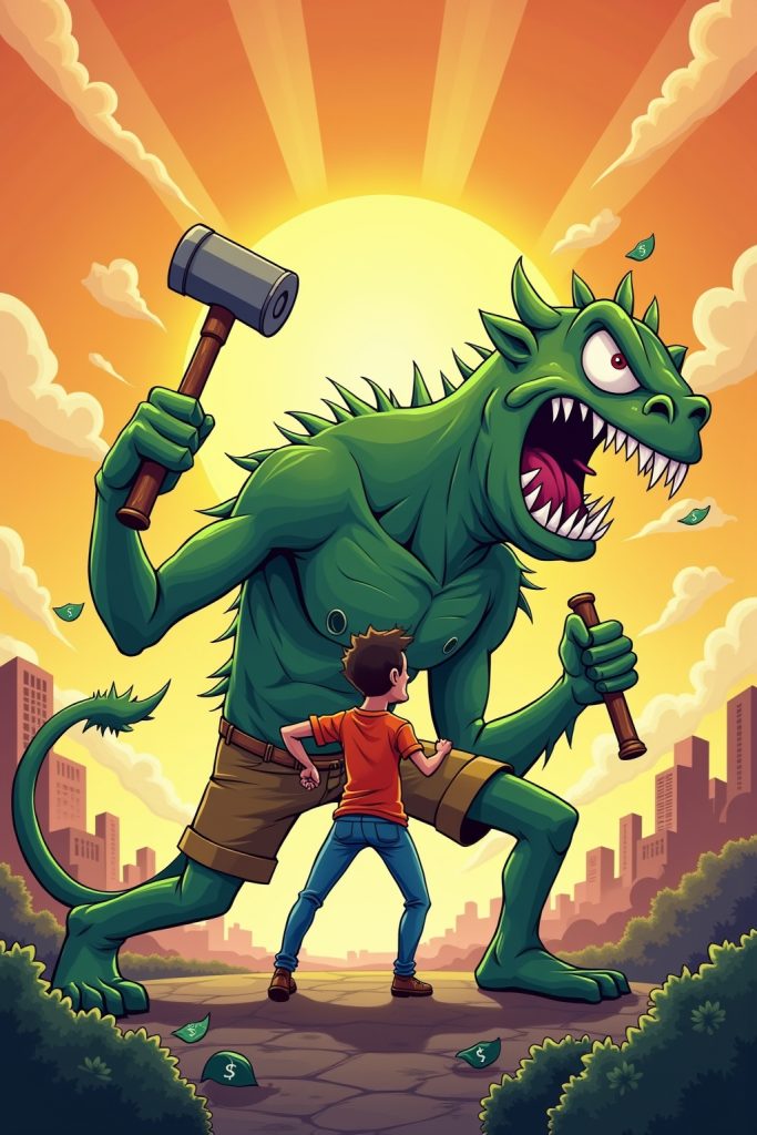 how to pay down debt quickly-Titel