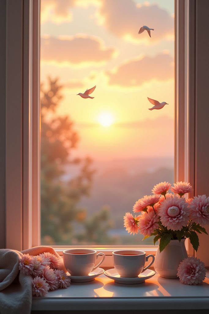 liebevolle Gedanken Sprüche zum Morgne-Titel