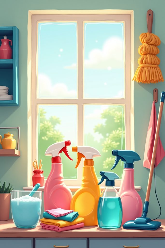 DIY home cleaning tricks-Titel