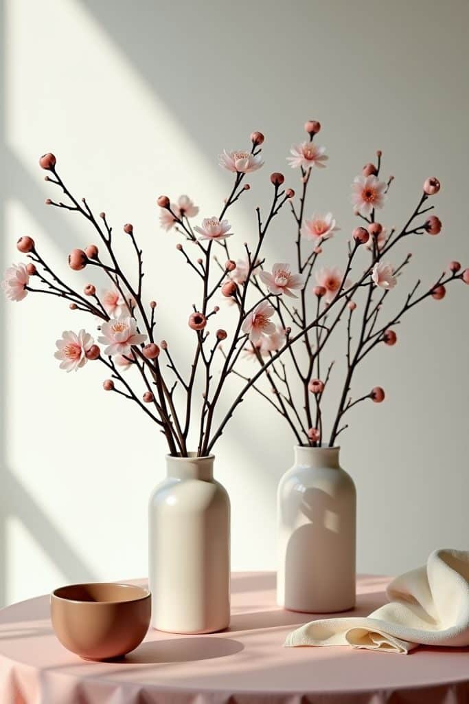 Einfache Deko Ideen für Frühling mit Zweigen-Titel