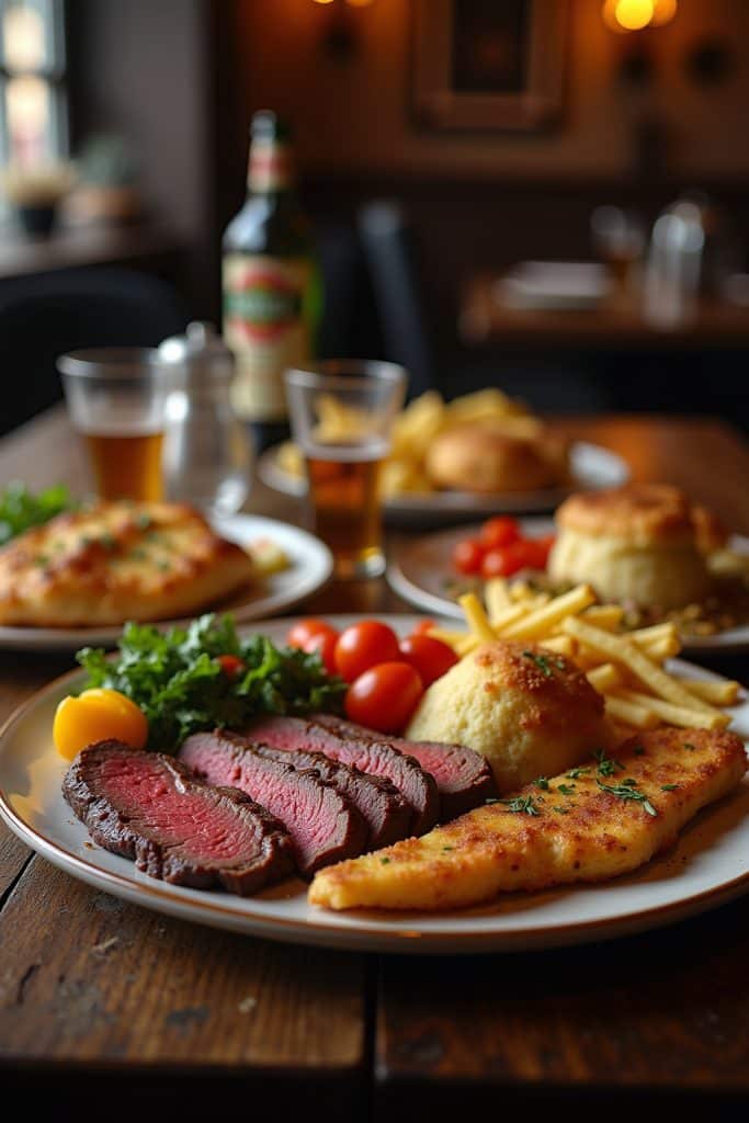 English Dinner Recipes-Titel