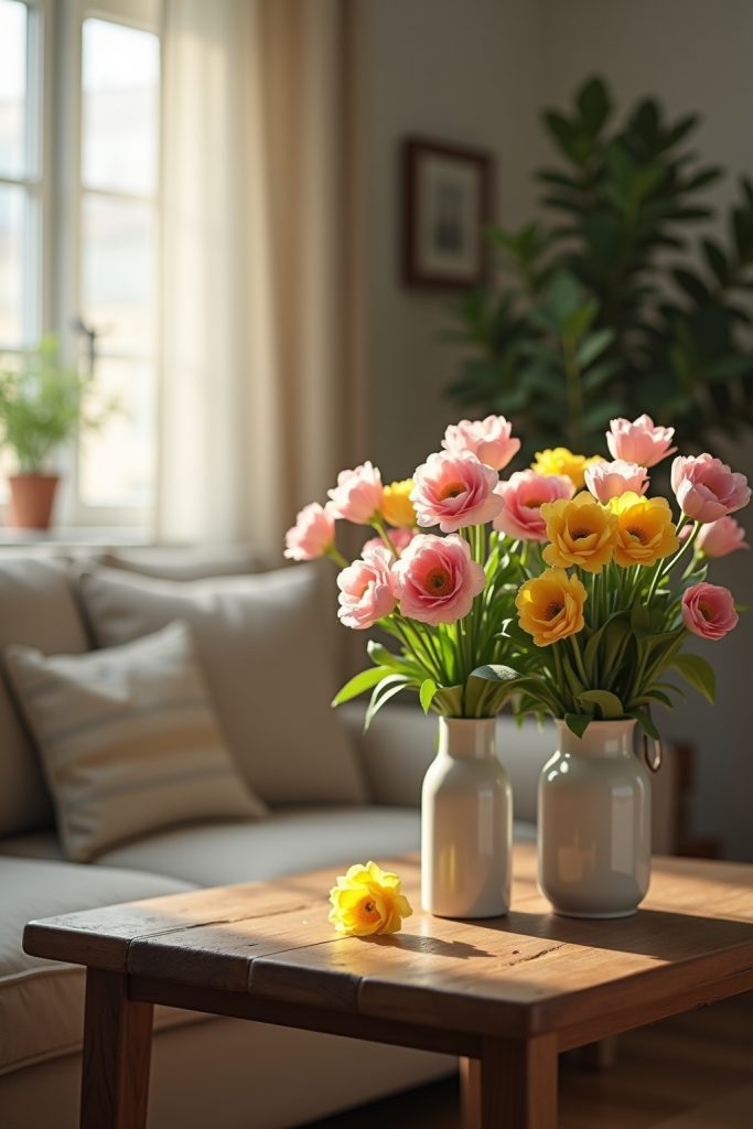 Frühlingshafte Primeln Deko Ideen-Titel