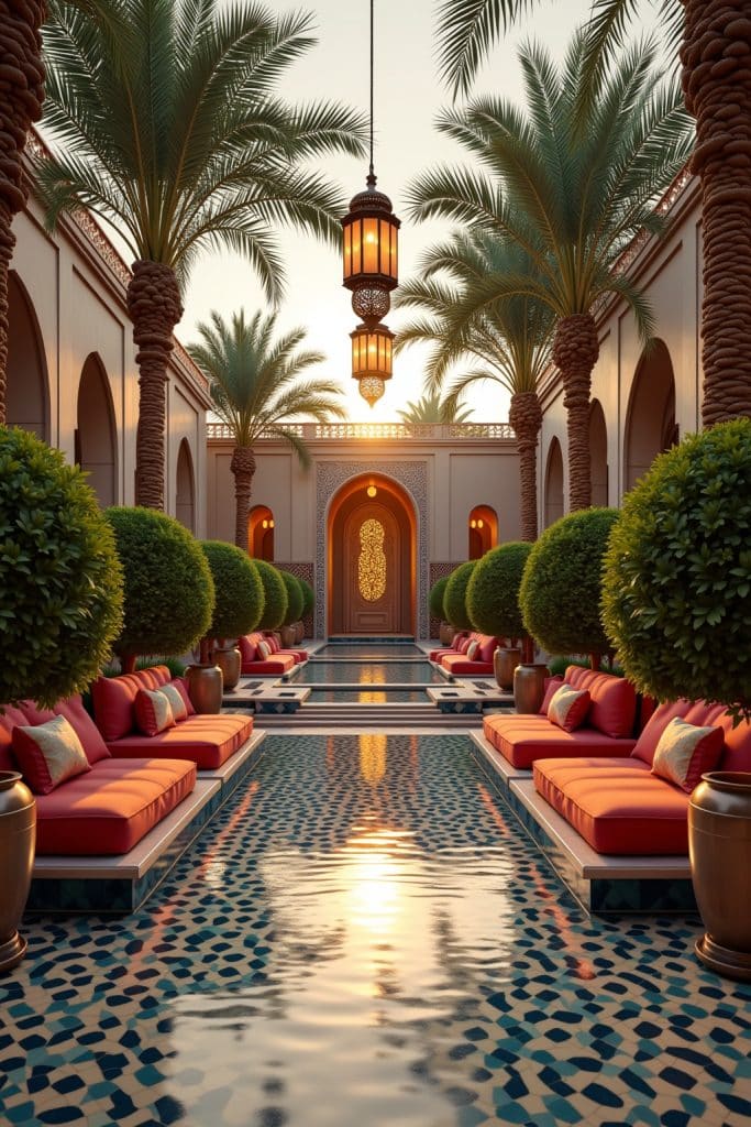 Garten Deko Ideen arabischer Stil-Titel