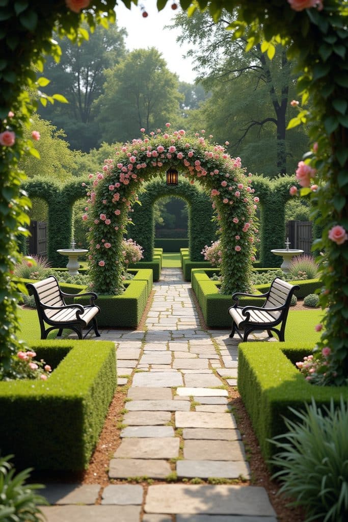 Garten Deko Ideen englischer Stil-Titel