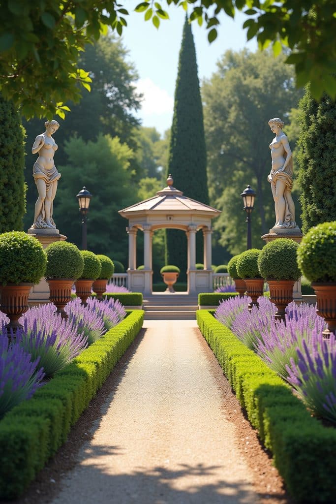 Garten Deko Ideen französischer Stil-Titel