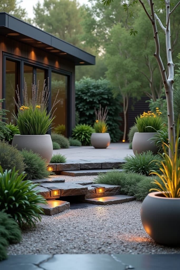 Garten Deko Ideen modern-Titel