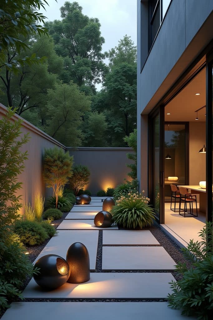 Garten Deko Ideen modern-Titel