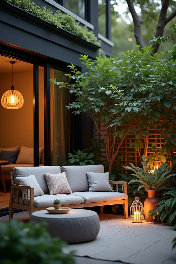 Garten Outdoor Lounge Inspo Ideen-Titel