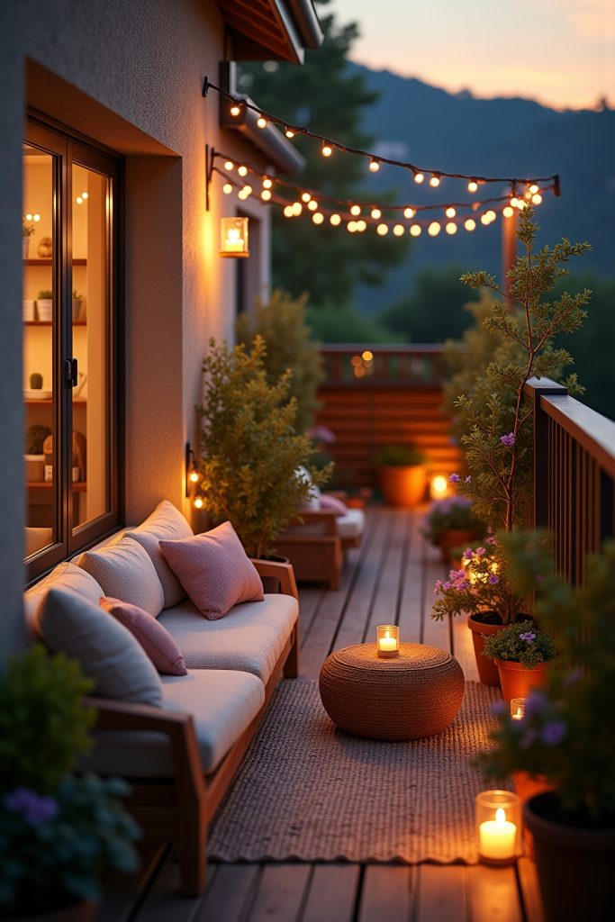 Gemütliche Deko Ideen für den Balkon-Titel