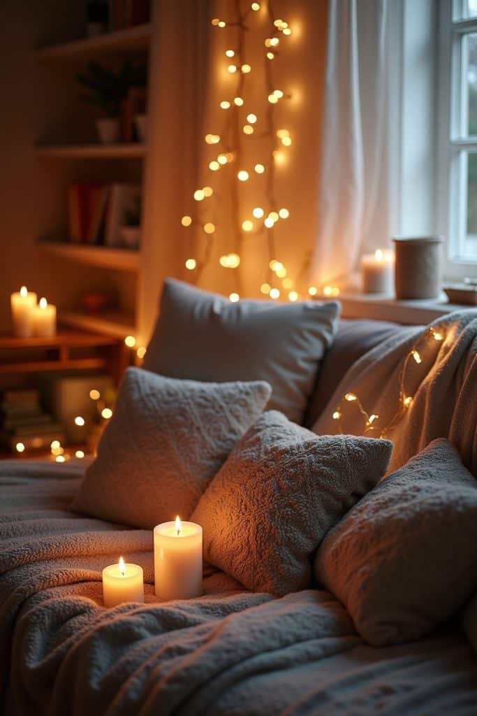 Gemütliche Deko Ideen im Januar-Titel