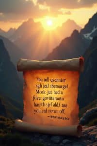 Handlungszitate um dich selbst zu inspirieren-Titel