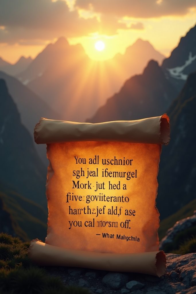 Handlungszitate um dich selbst zu inspirieren-Titel