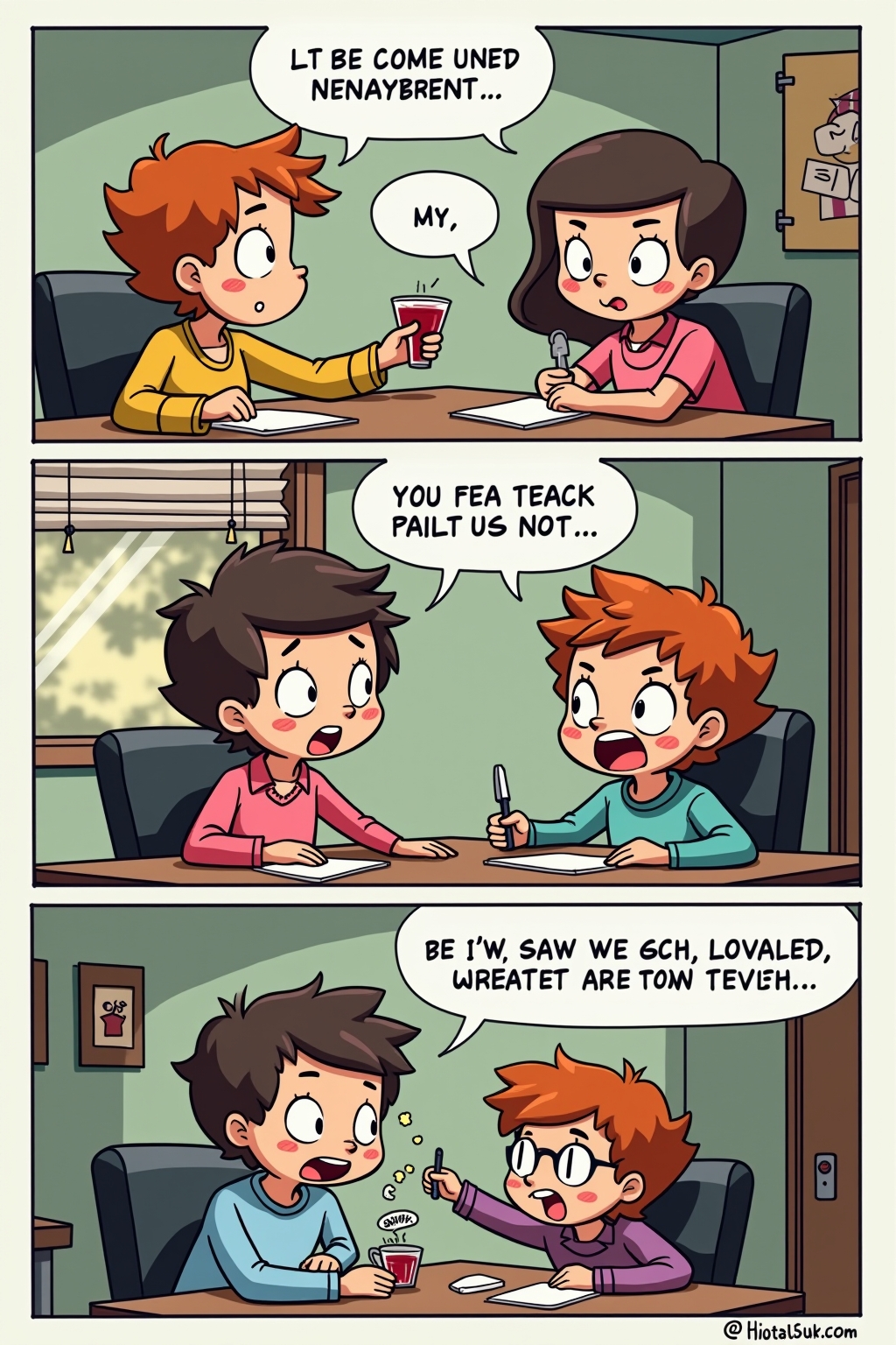 Humorvolle Sprüche über Mini Dramen-Titel