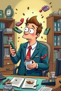 Humorvolle Sprüche über Multi Tasking Fails-Titel