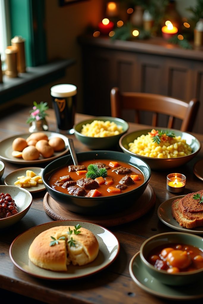 Irish Dinner Recipes-Titel