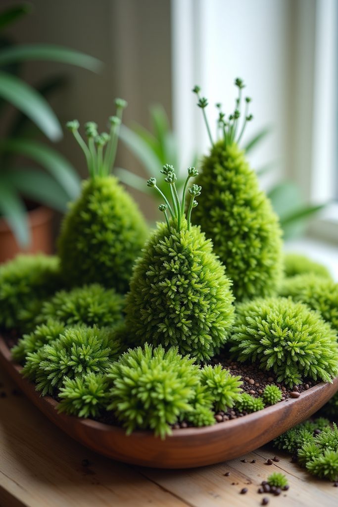 Kreative Frühlingsdeko Ideen mit Moos-Titel