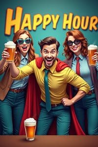 Lustige Sprüche über Feierabendhelden-Titel