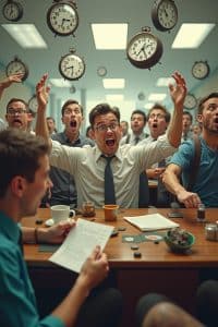 Lustige Sprüche über Zeitdruck-Titel