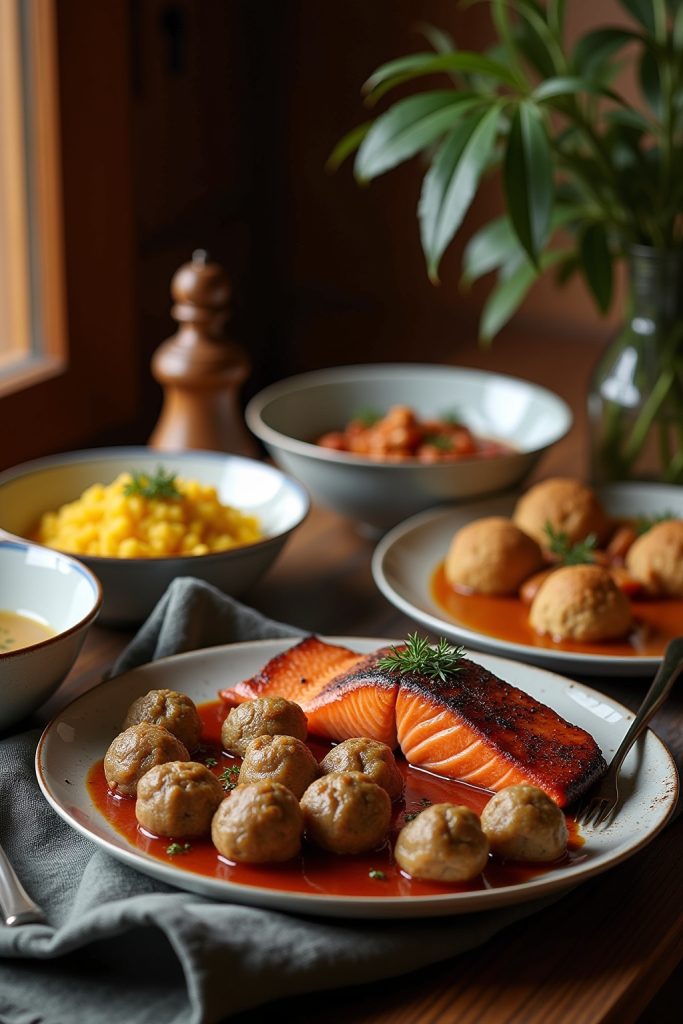 Norwegian Dinner Recipes-Titel