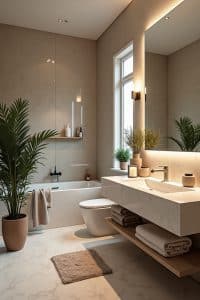 Schöne Badezimmer Deko Ideen-Titel