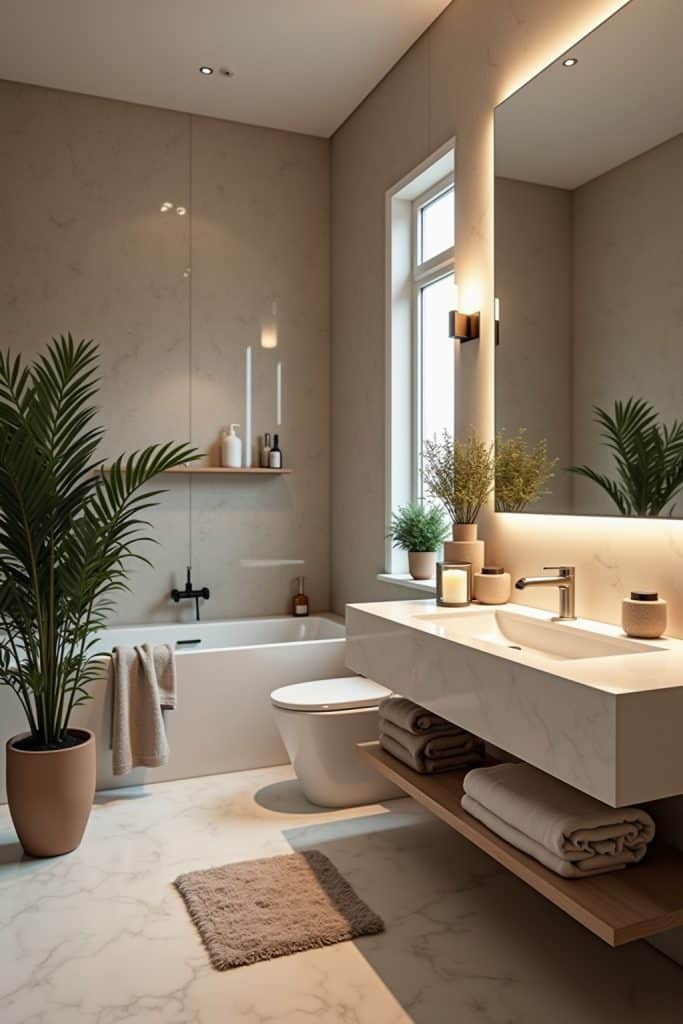 Schöne Badezimmer Deko Ideen-Titel