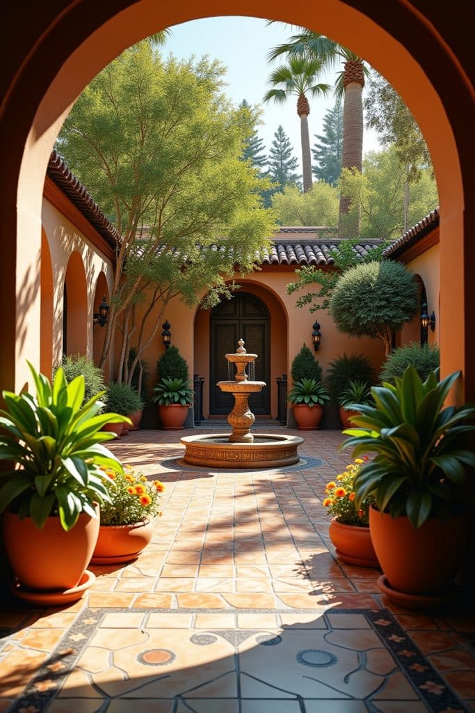 Sevilla Flair Garten Ideen-Titel