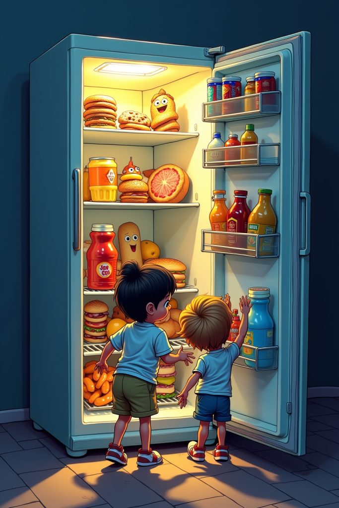 Witzige Sprüche über Snackattacken-Titel