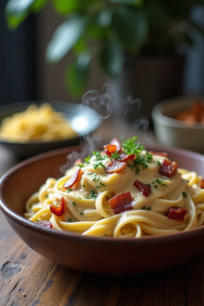 creamy chicken bacon ranch pasta recipes-Titel