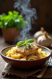 garlic parmesan chicken pasta recipes-Titel