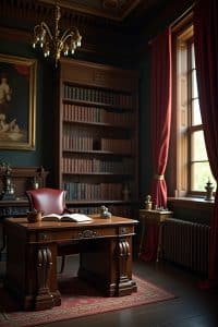 home decor ideas dark academia-Titel