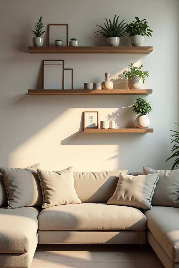 home decor ideas diy floating shelf-Titel