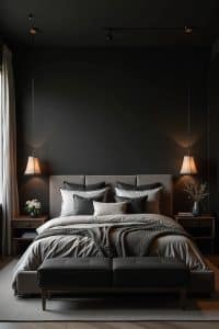 home decor ideas for bedroom in dark-Titel