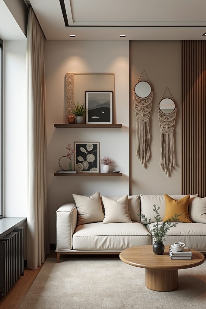 home decor ideas living room wall-Titel