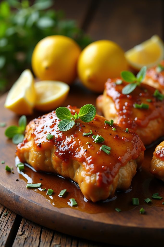 honey citrus chicken thighs recipes-Titel