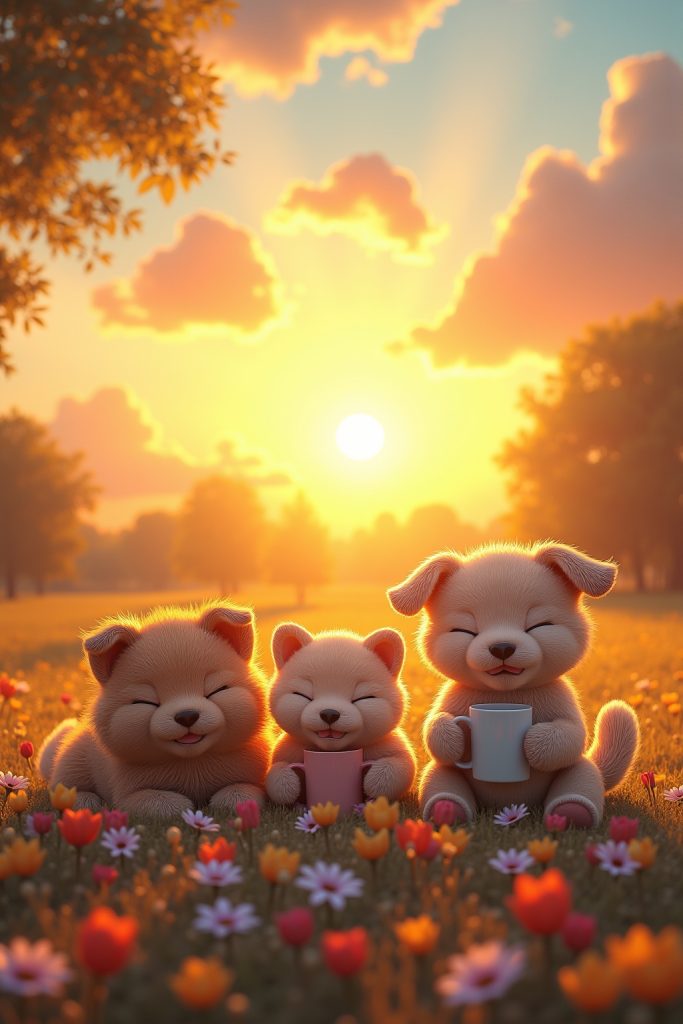 lustige neue Guten Morgen Grüsse-Titel