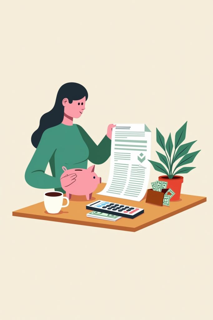 monthly budget planner hacks-Titel