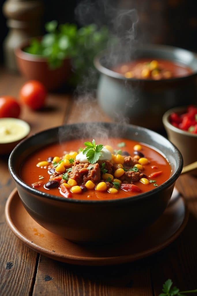 slow cooker taco soup recipes-Titel